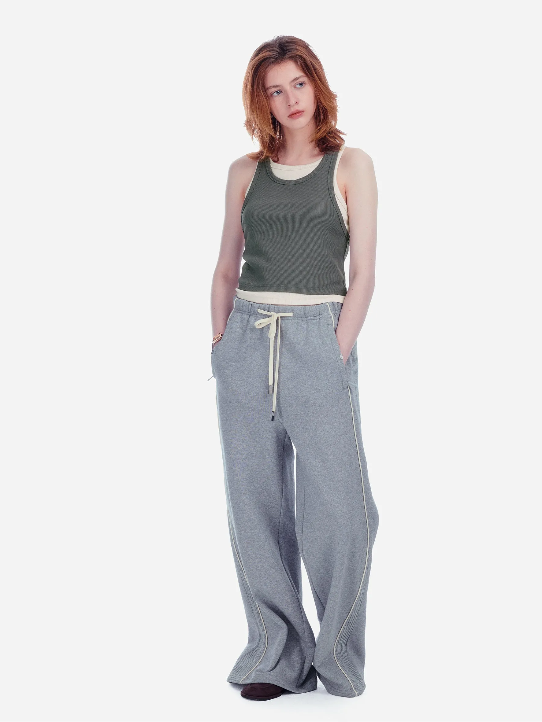 009 - Loosely Paneled Sweatpants