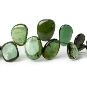 10-17mm Dark Olive Green Tourmaline Slice