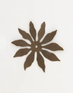 10 Petal Cutout Flower, 60mm, (1pc)