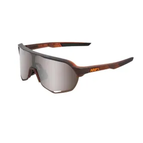 100% S2 Sport Sunglasses (Silver/Matte Translucent Brown Fade)