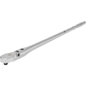 1/2" Drive Axis 90-Tooth Locking Flex-Head Metal-Handle Ratchet - 26"