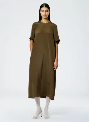 4 Ply Silk T-Shirt Dress