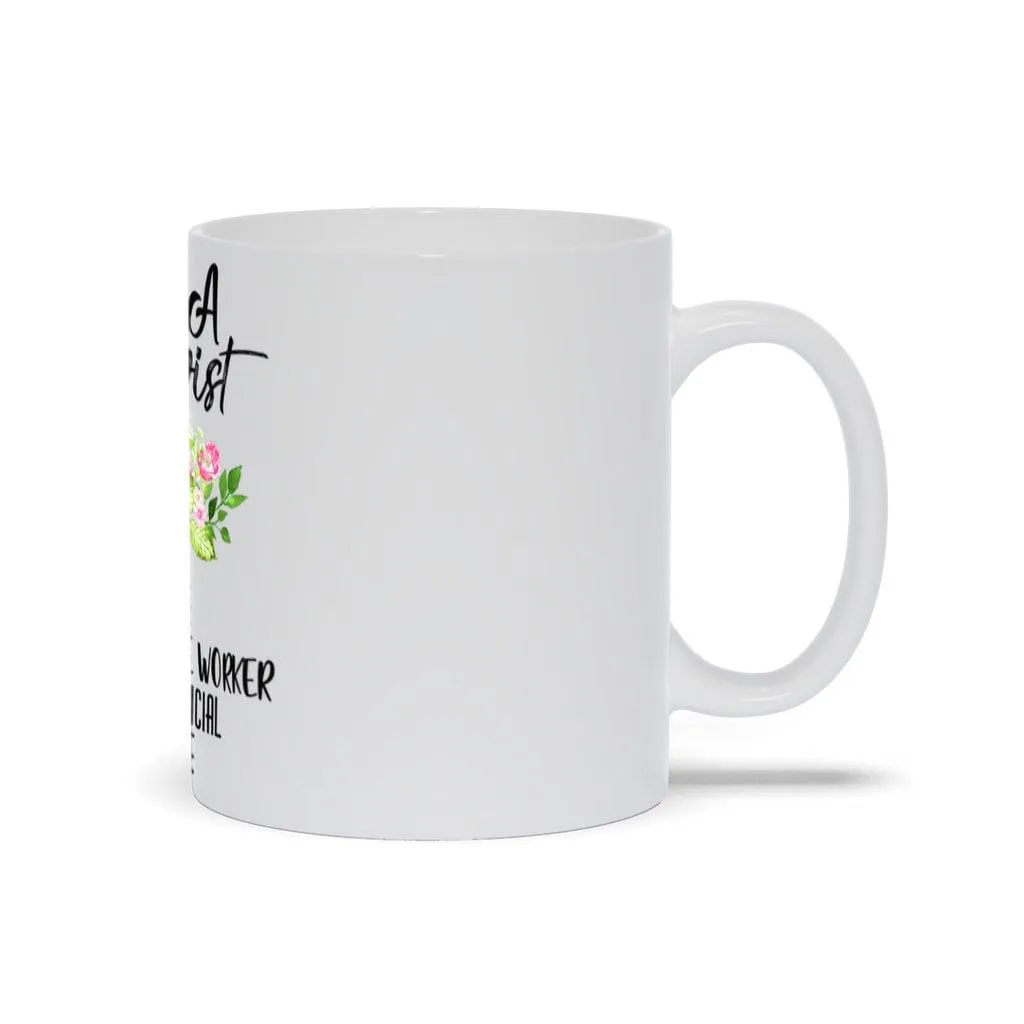 Aba Therapist Mugs Miracle Worker Mug, Therapist Coffee Mug || Behavior Therapist Gift Ideas