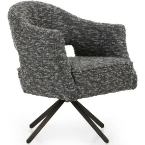 Adara Desk Chair, Solema Charcoal