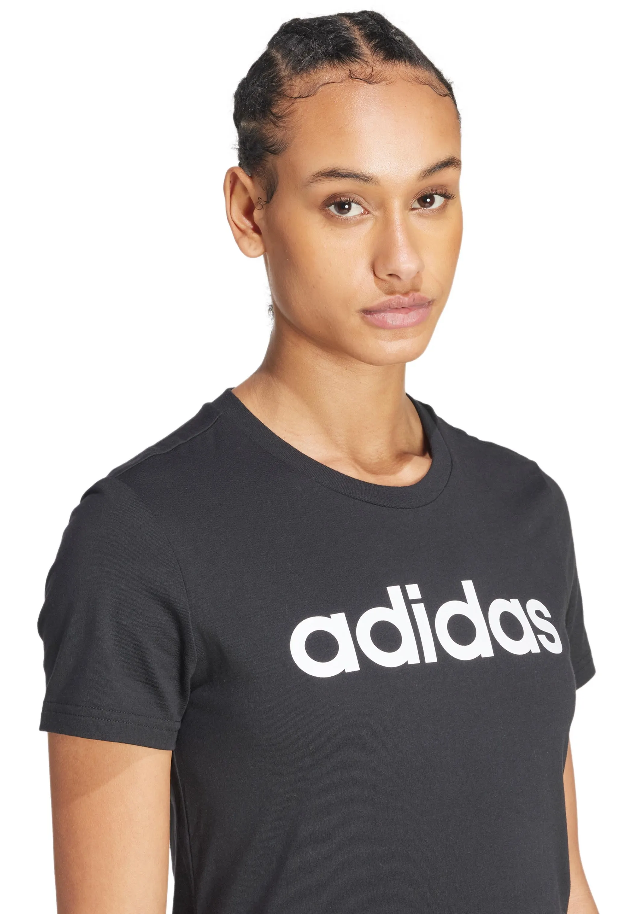 Adidas Essentials Slim Logo Tee <br> GL0769