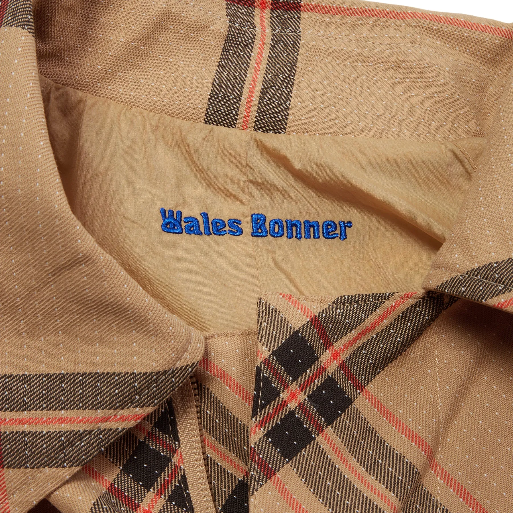 adidas x Wales Bonner Reversible Mac Jacket (Beige Wb/Check Jacq Wb)