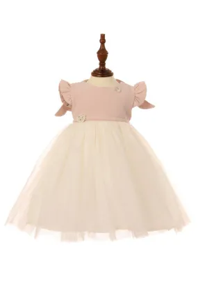 Adorable Two Tone Baby Dress