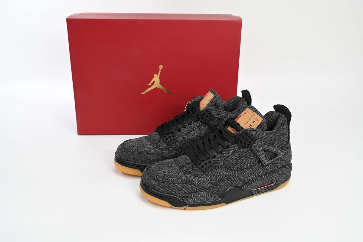 Air Jordan 4 Levi's Black