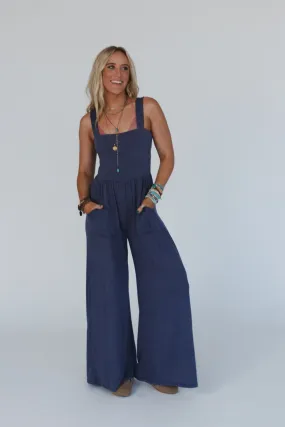 Alanis Jumpsuit - Denim 2 Tone