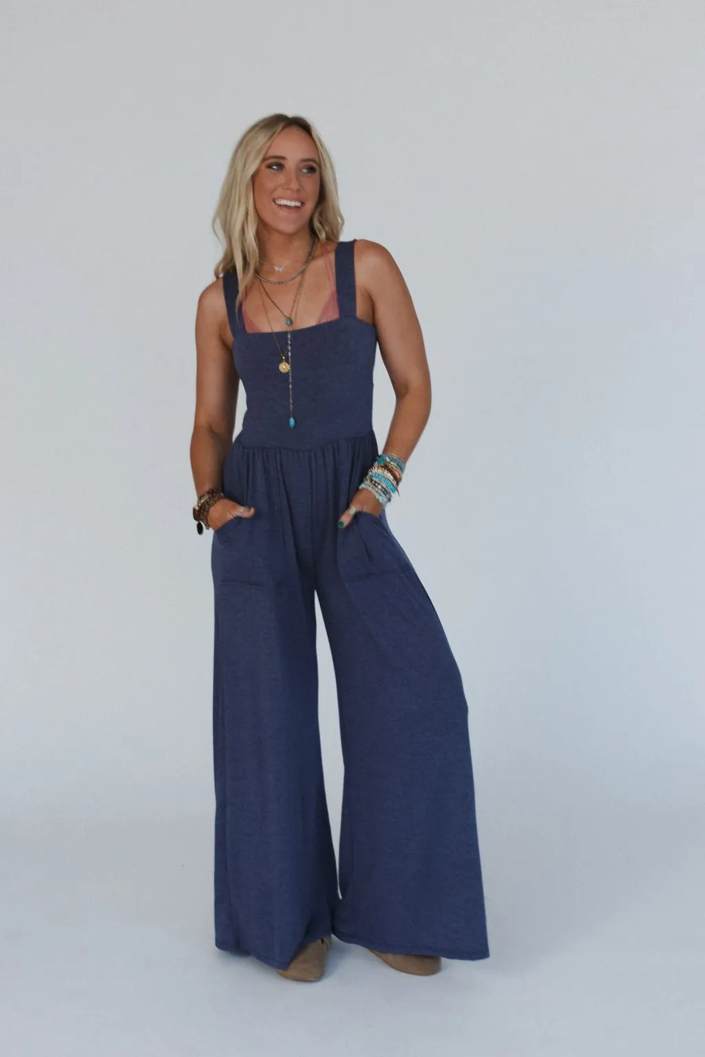 Alanis Jumpsuit - Denim 2 Tone