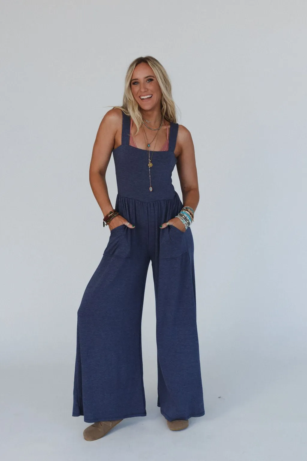 Alanis Jumpsuit - Denim 2 Tone