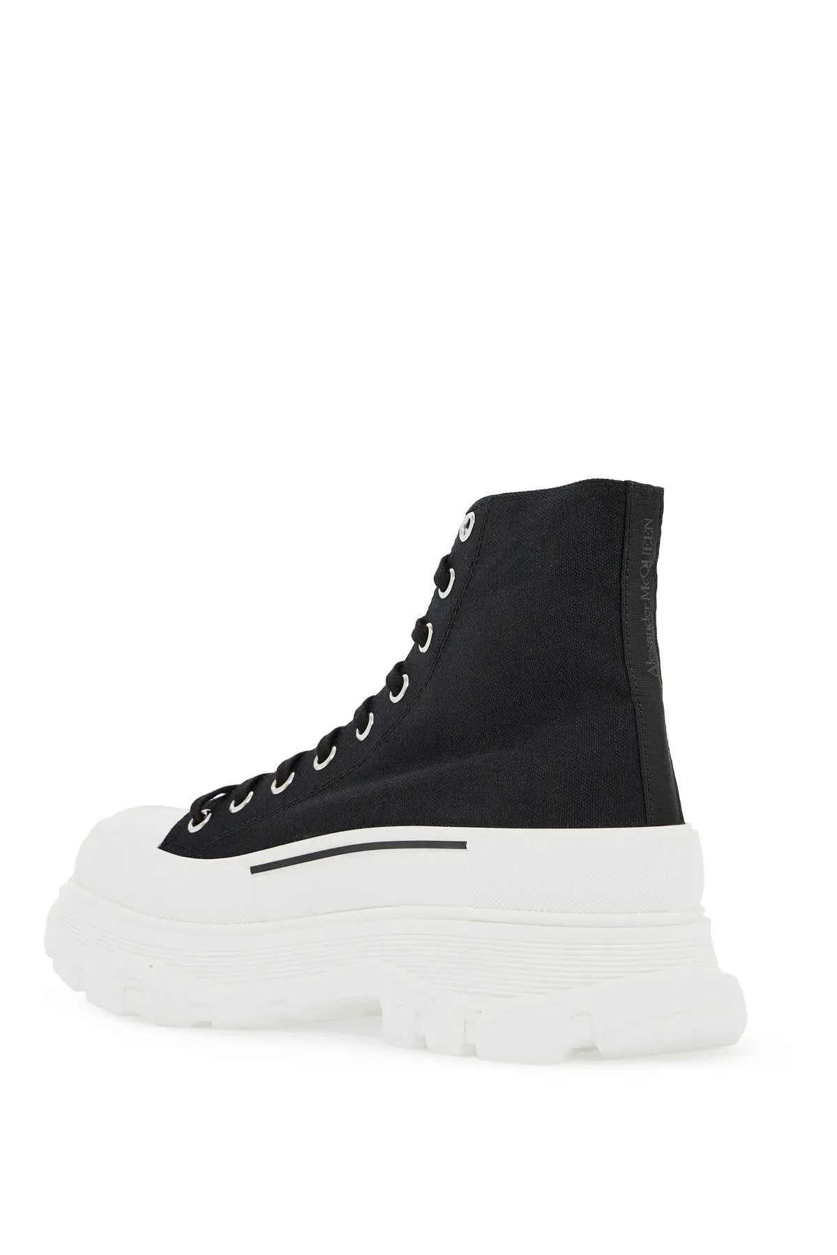 ALEXANDER MCQUEEN tread slick boots