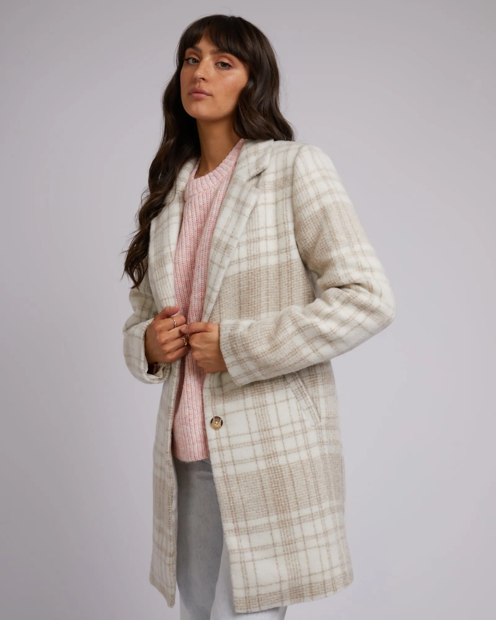 All About Eve Emily Check Coat