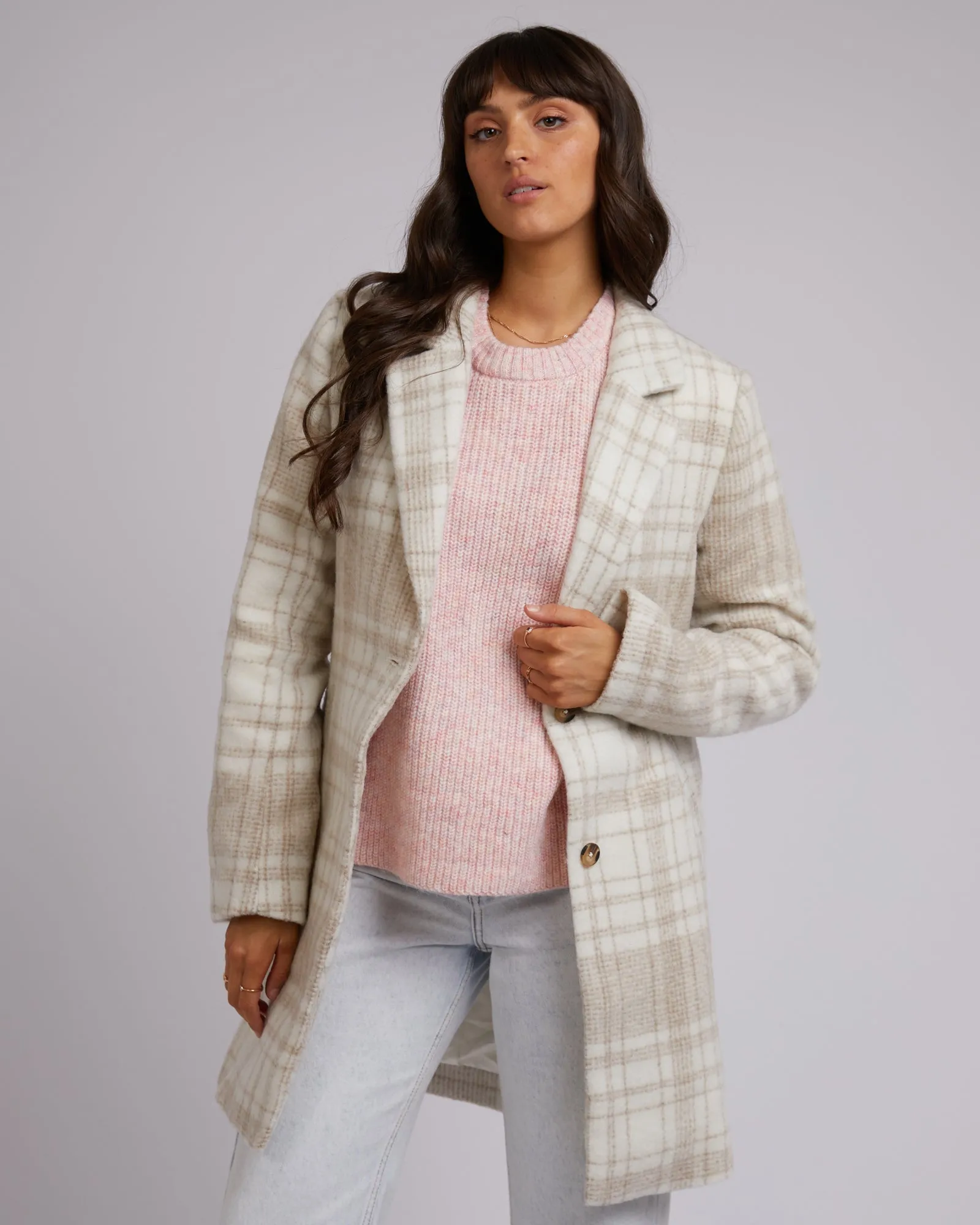 All About Eve Emily Check Coat