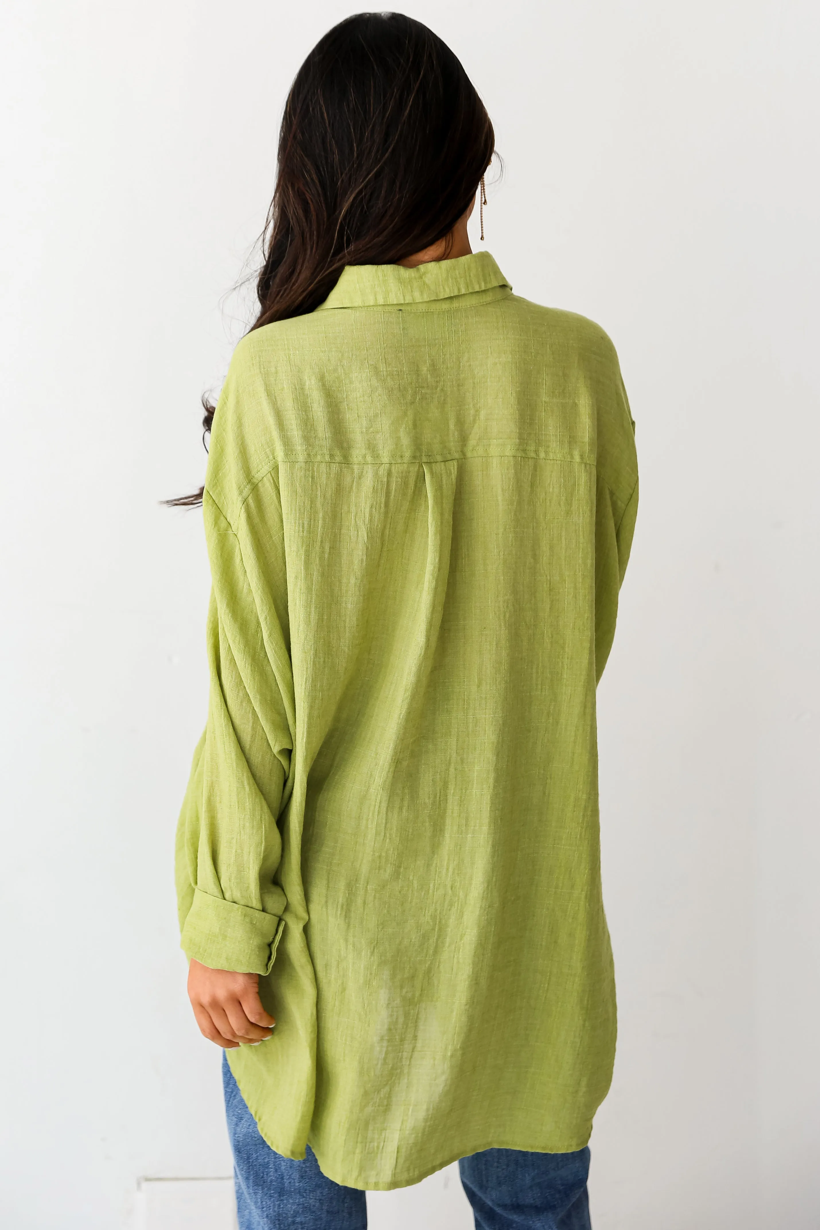 Allison Oversized Button-Up Blouse