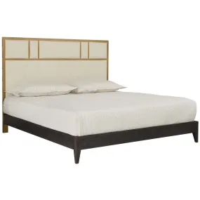 Alvaro King Bed, Dazzle Cream