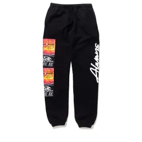 Always On Tour Script Sweatpants - Black