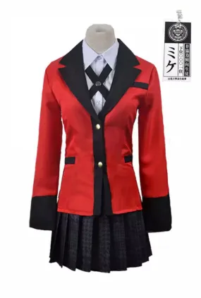 Anime Kakegurui Uniform Cosplay