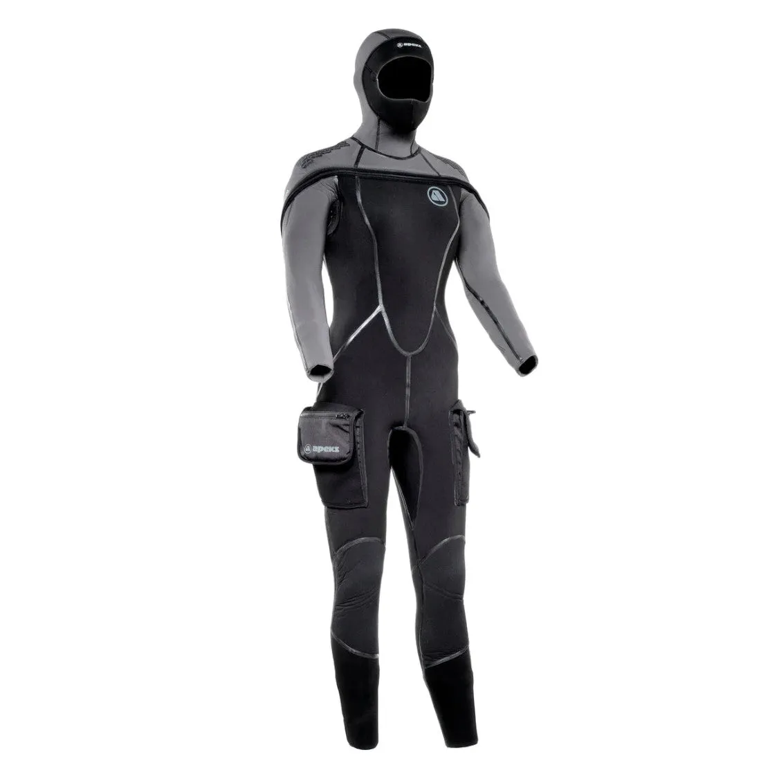 Apeks Thermiq Adv. Women's 8/7mm Wetsuit - Yes, it has pockets!