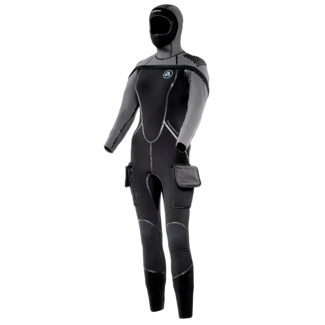 Apeks Thermiq Adv. Women's 8/7mm Wetsuit - Yes, it has pockets!