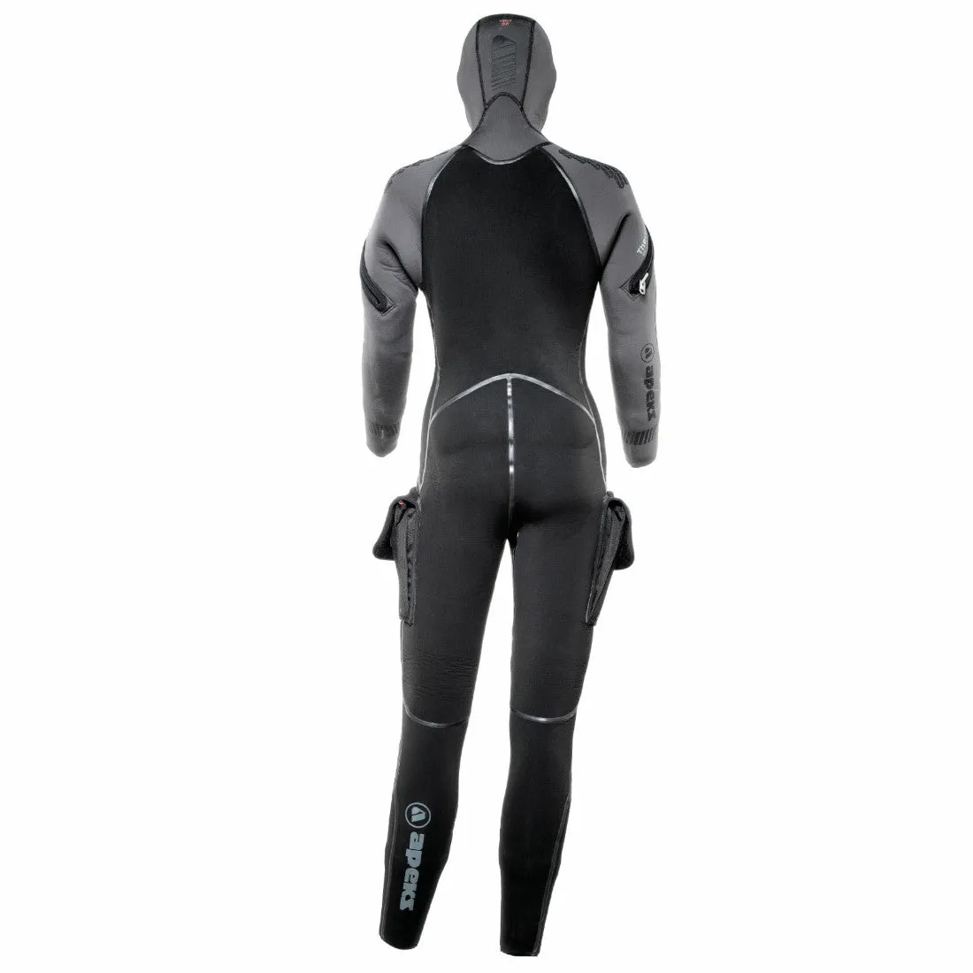 Apeks Thermiq Adv. Women's 8/7mm Wetsuit - Yes, it has pockets!