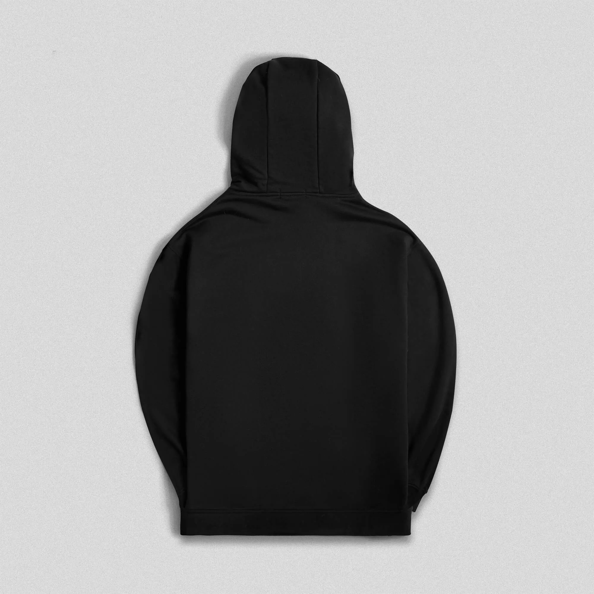 Ascend Mockneck Hoodie - Black/White