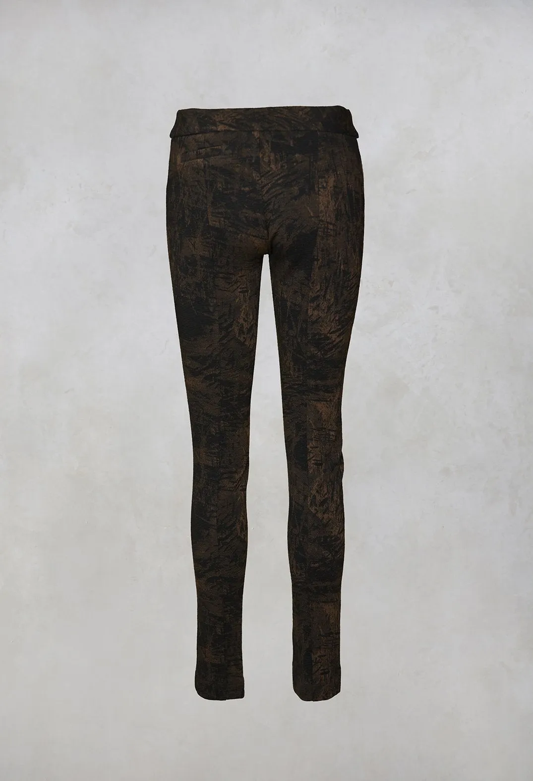 Avio Trousers in Black/Beige