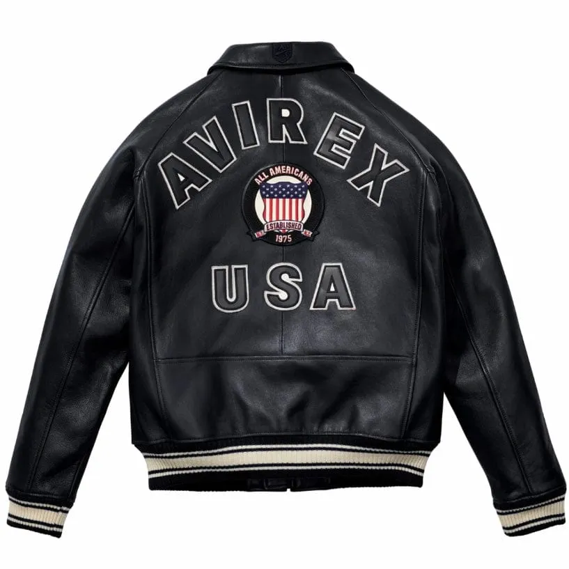 Avirex Icon Jacket (Jet Black) AVF20BO01