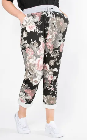 Basic Jogger | Rose Blossom | Black