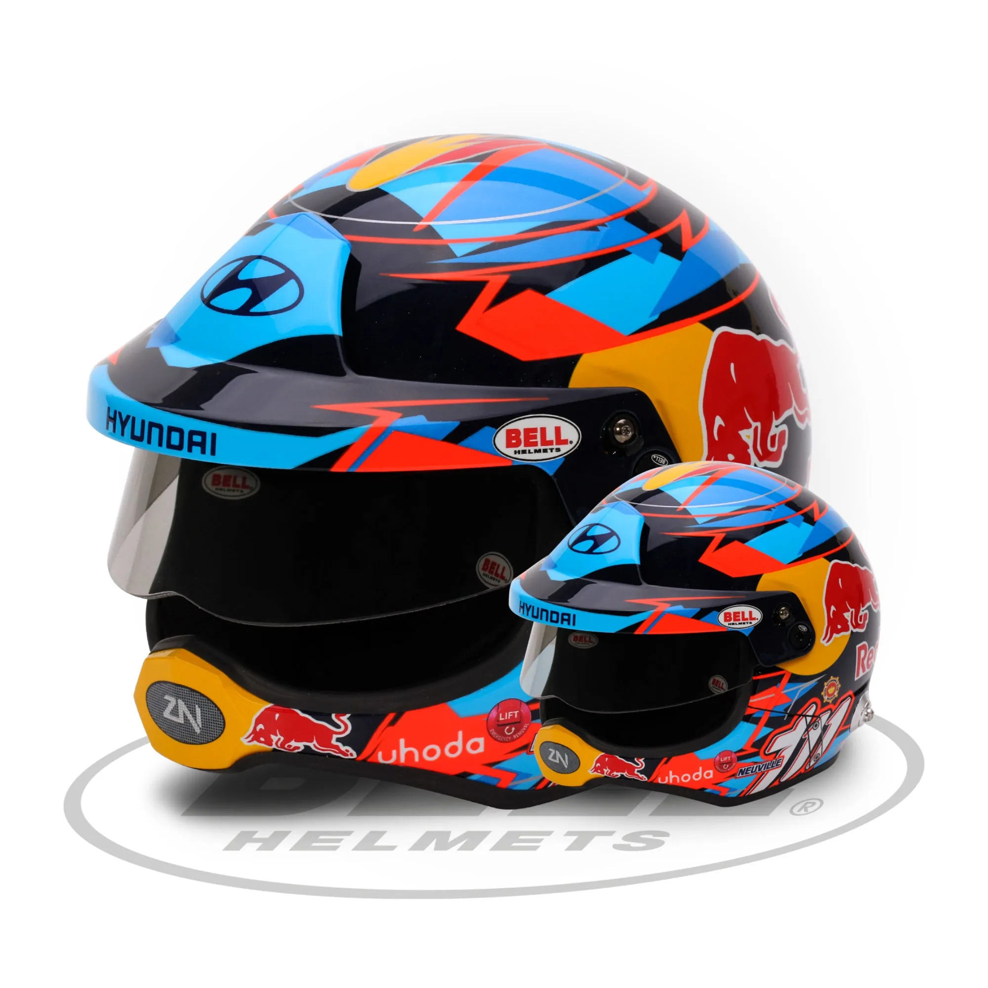 Bell 1:2 Scale Mini Helmet Thierry Neuville 2023