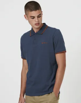 Ben Sherman Signature Blue Denim Polo