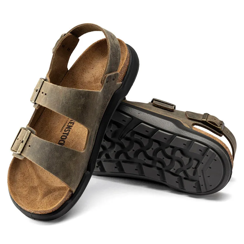 Birkenstock Milano Rugged (Men's) - Faded Khaki