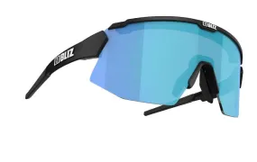 Bliz Breeze Small Black Sport Sunglasses (Silver)