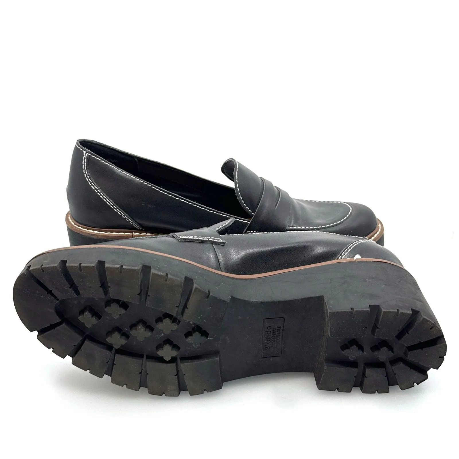 Blondo USA | Dulce Waterproof Lug Sole Shoes | Size: 9.5M | Color: Black | EUC