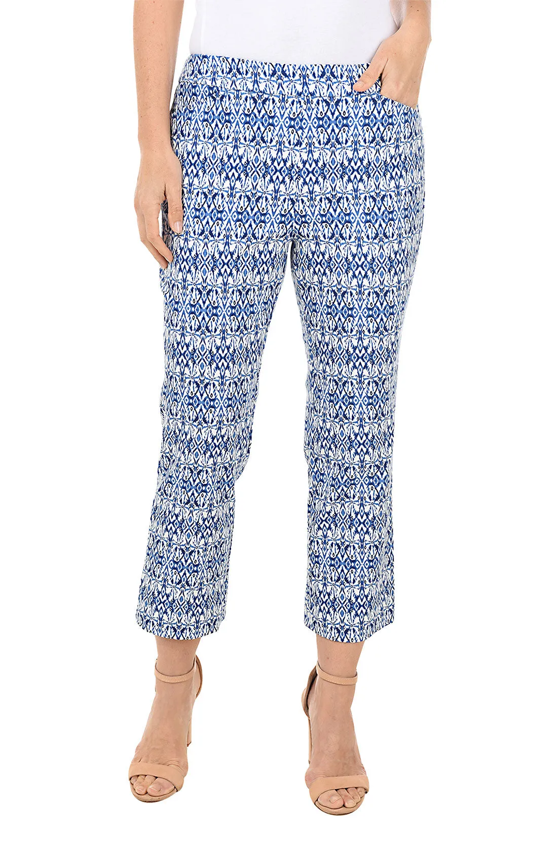 Blue Star Diamonds Crop Pant