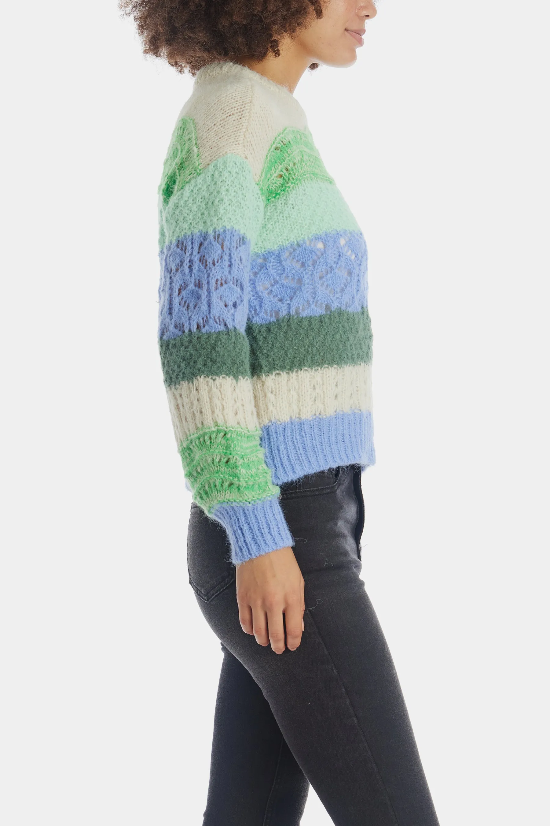 Boho O-Neck Sweater