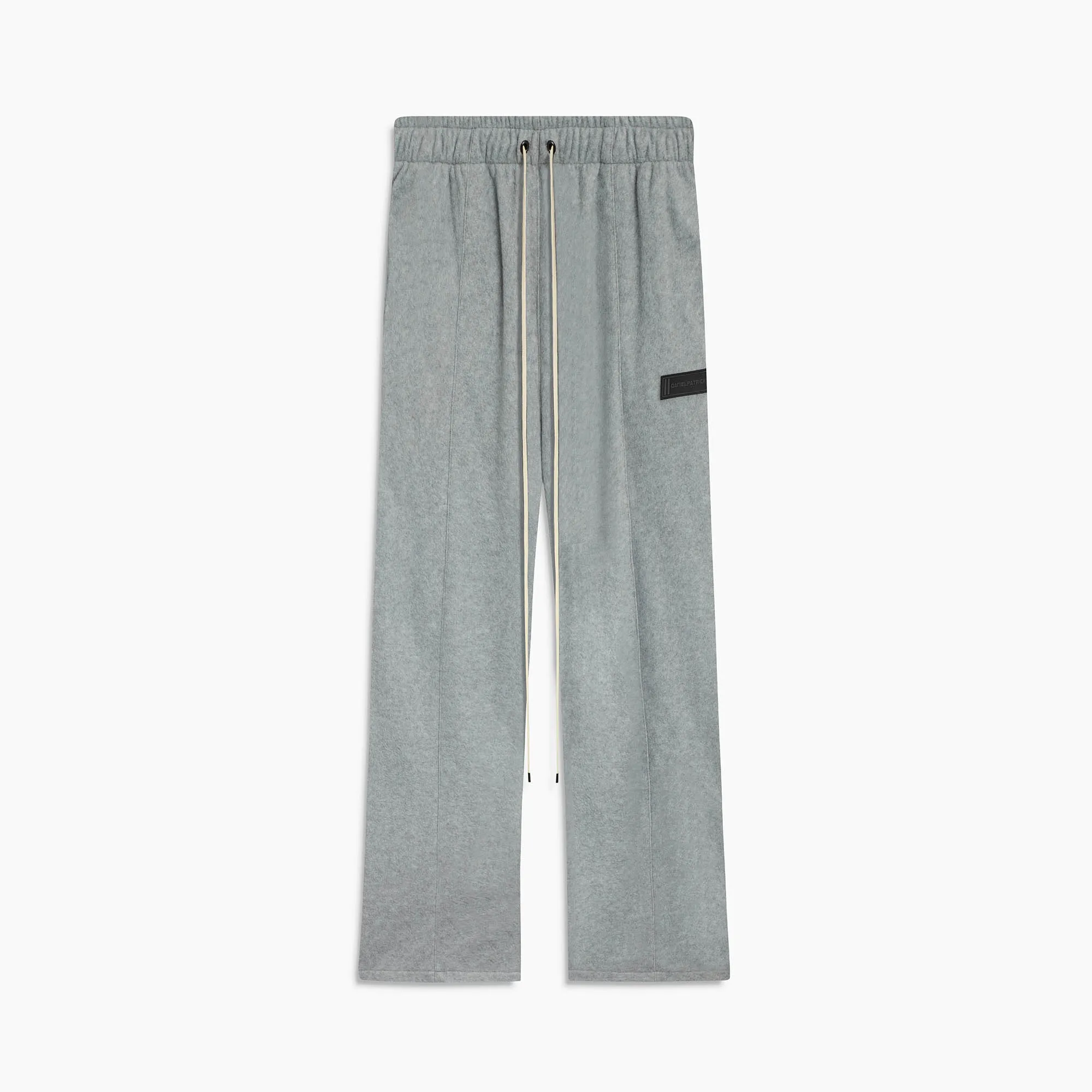 bootcut sweatpants / grey polar