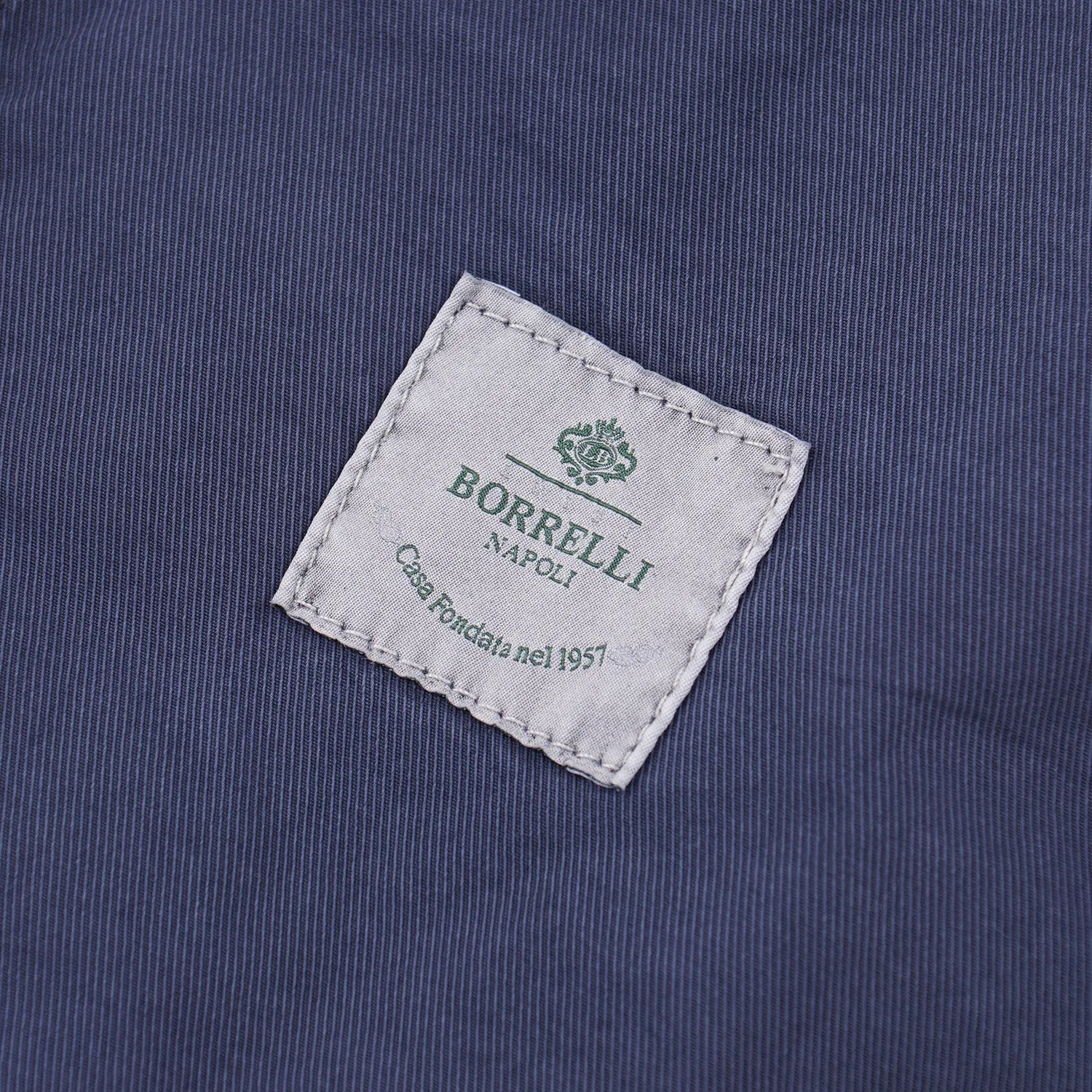 Borrelli Lightweight Cotton Jean Jacket