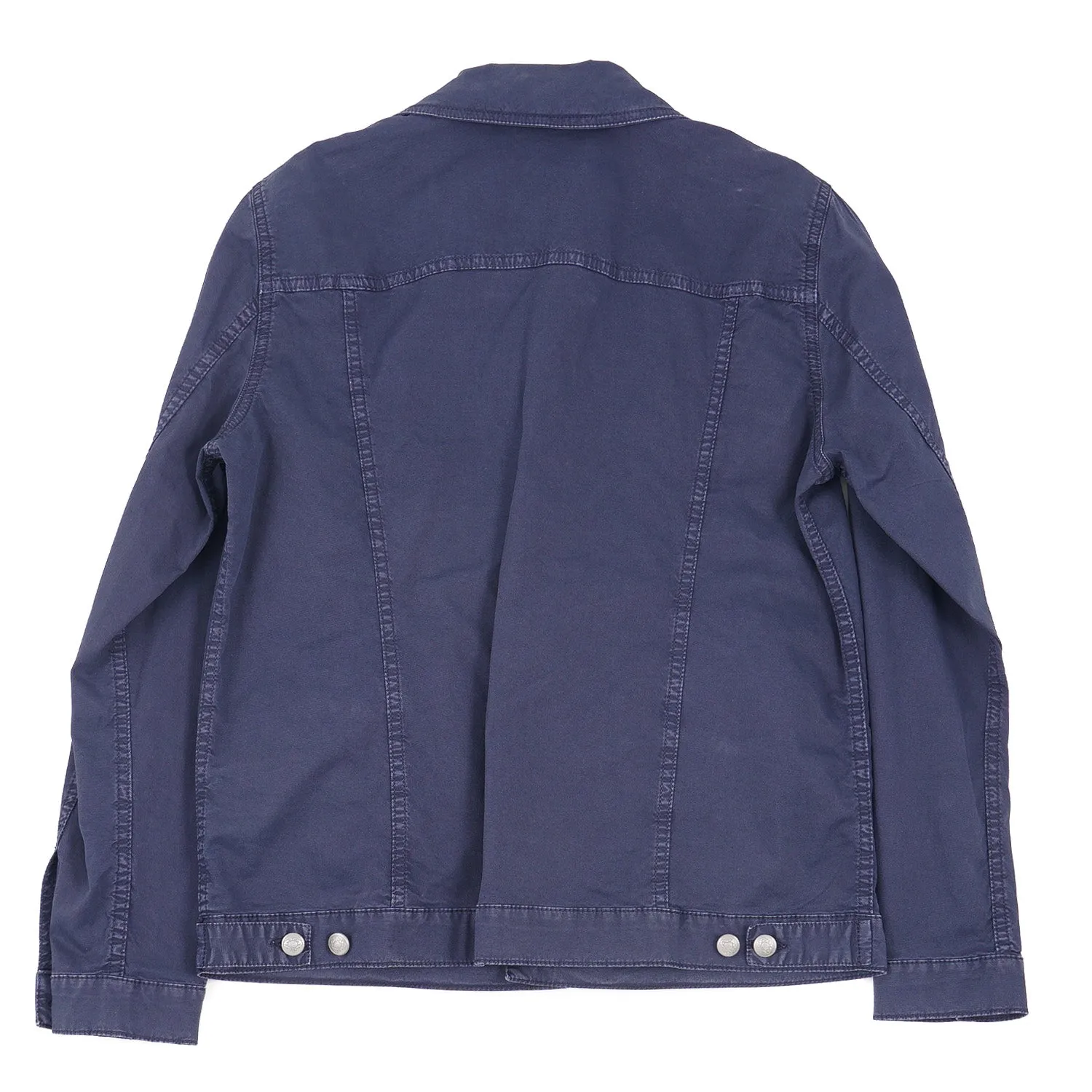 Borrelli Lightweight Cotton Jean Jacket