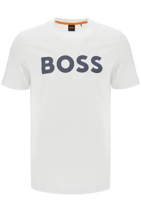 BOSS logo print t-shirt