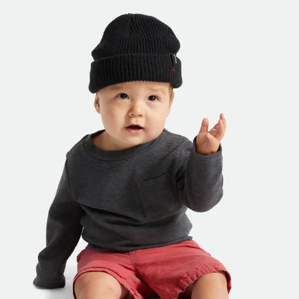 Brixton Baby Heist Beanie - Black