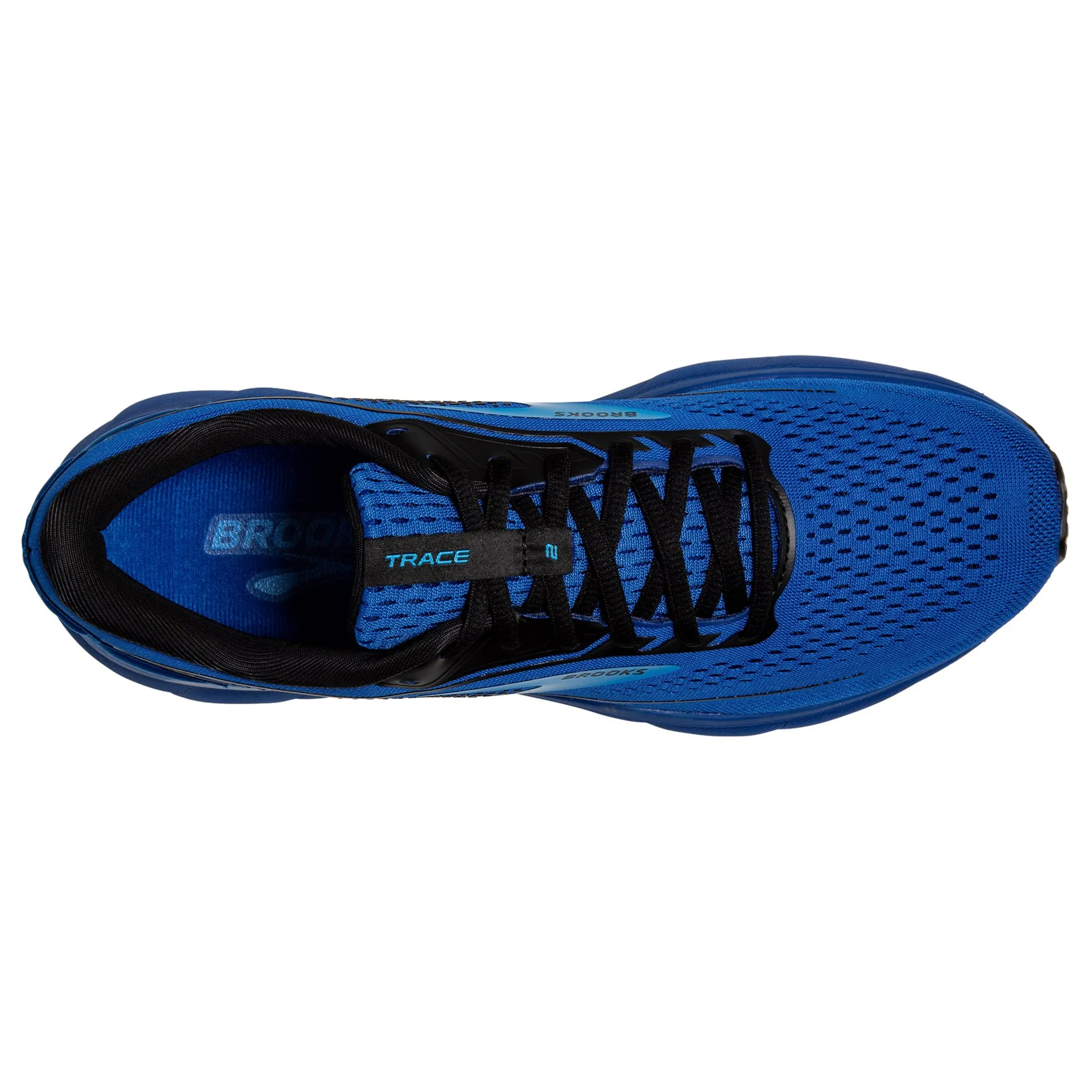 Brooks Men's 110388 471 Trace 2 Blue Malibu Blue Black Cushion Neutral Running Shoes