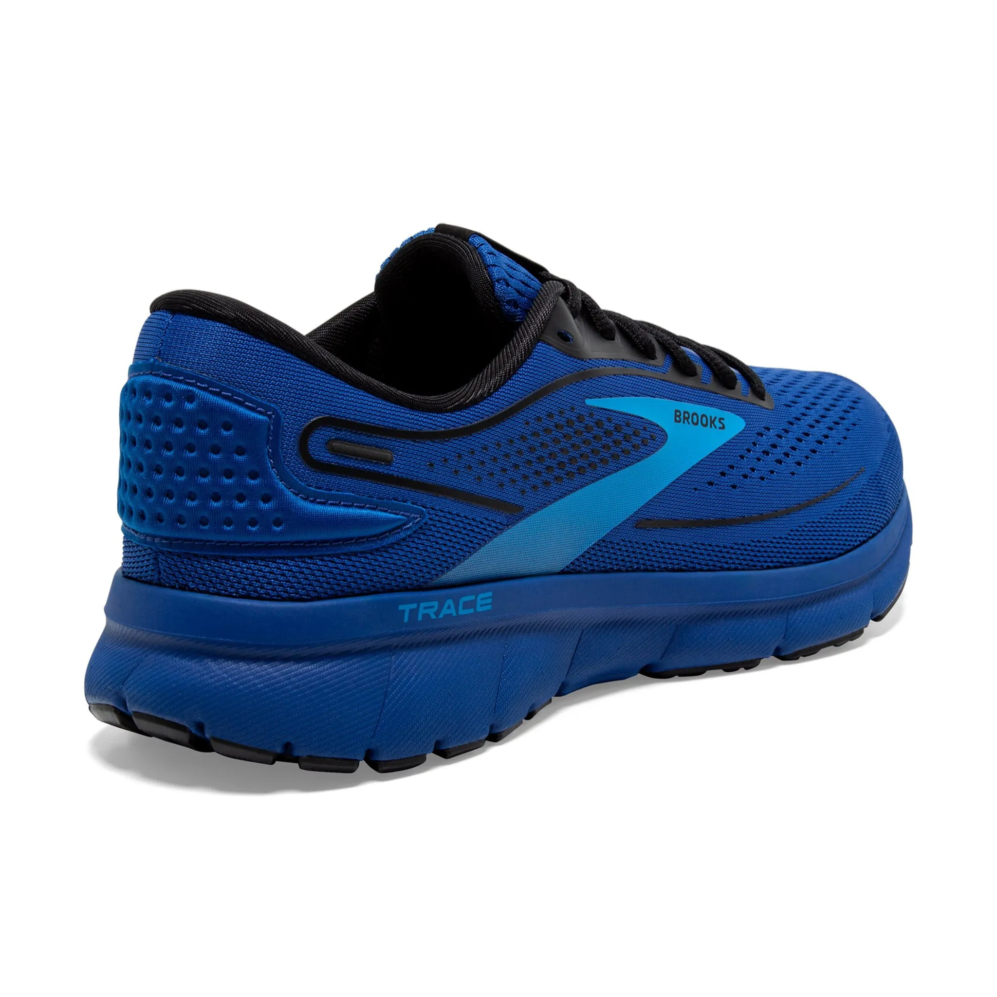 Brooks Men's 110388 471 Trace 2 Blue Malibu Blue Black Cushion Neutral Running Shoes