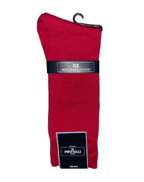 Bruno Piattelli Mercerized Socks - Red