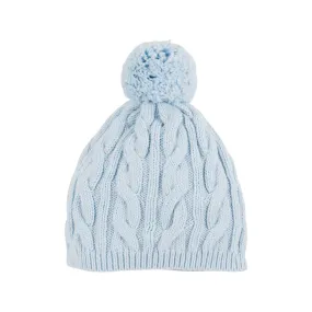 Buckhead Blue Collins Cable Knit Hat