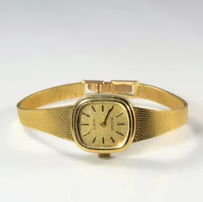 'Bulova' 14k Yellow Gold Watch | 6.5" |