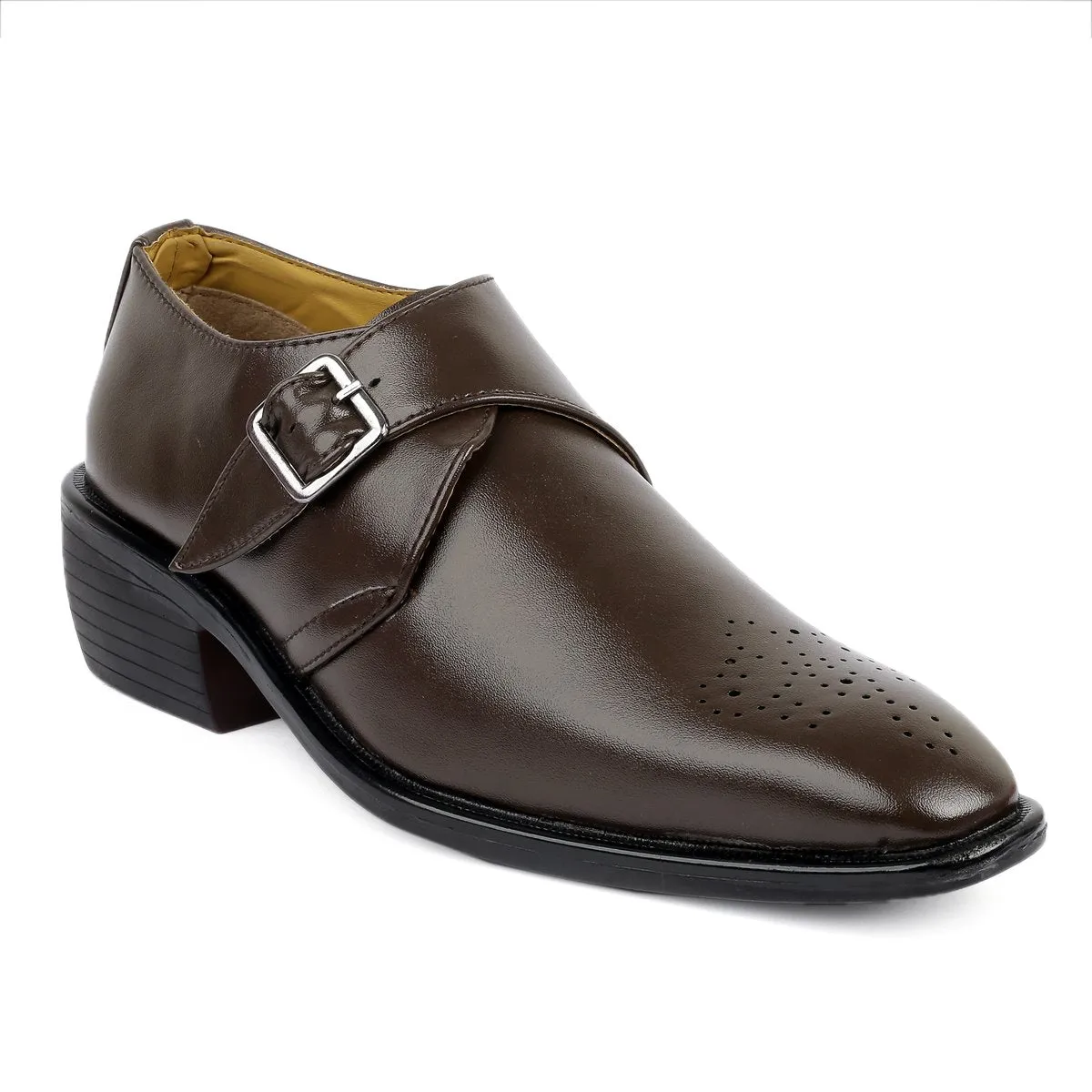 Bxxy's Single Monk Strap Trendy Slip-ons for Men