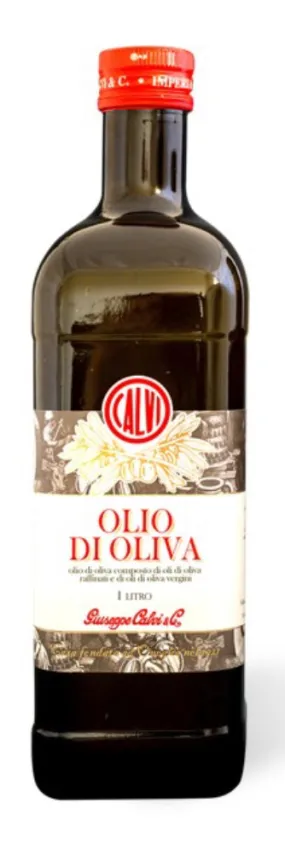 Calvi Olive Oil, Olio Di Oliva, 33.8 fl oz | 1 Liter