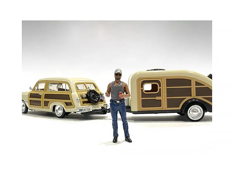 Campers Figure 5 for 1/18 Scale Models by American Diorama