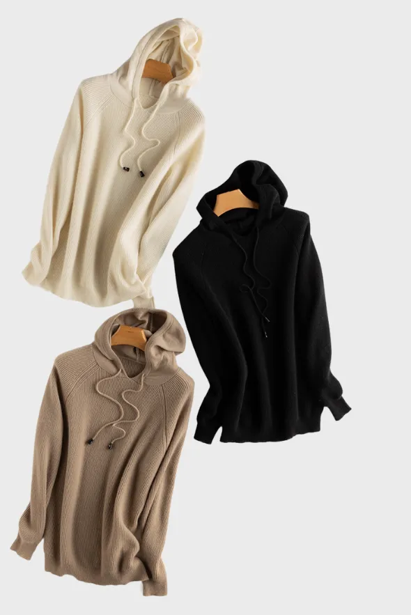 Cashmere Hoodie Sweater